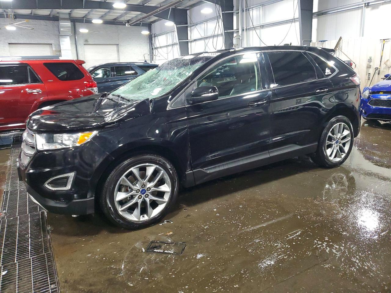 2017 FORD EDGE TITANIUM | 2FMPK4K85HBC36782 | UPCARS