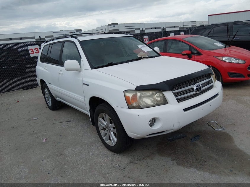 2007 TOYOTA HIGHLANDER HYBRID LIMITED V6 | JTEDW21A770017001 | UPCARS