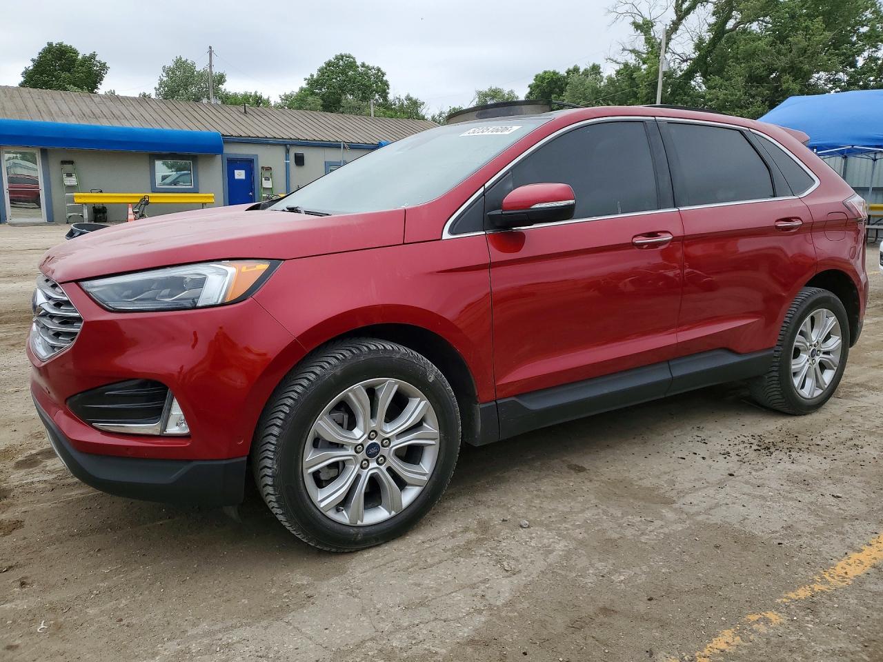 2021 FORD EDGE TITANIUM | 2FMPK4K95MBA48590 | UPCARS