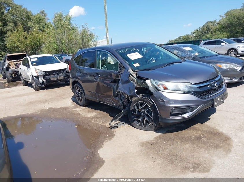 2016 HONDA CR-V SE | 5J6RM4H47GL073363 | UPCARS