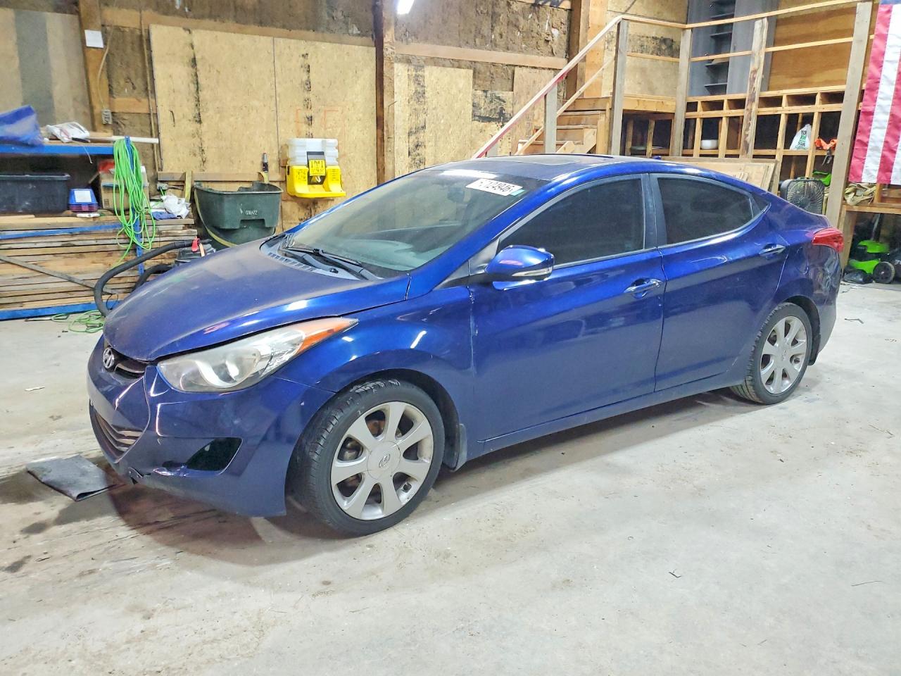 2013 HYUNDAI ELANTRA LIMITED | KMHDH4AE1DU527325 | UPCARS