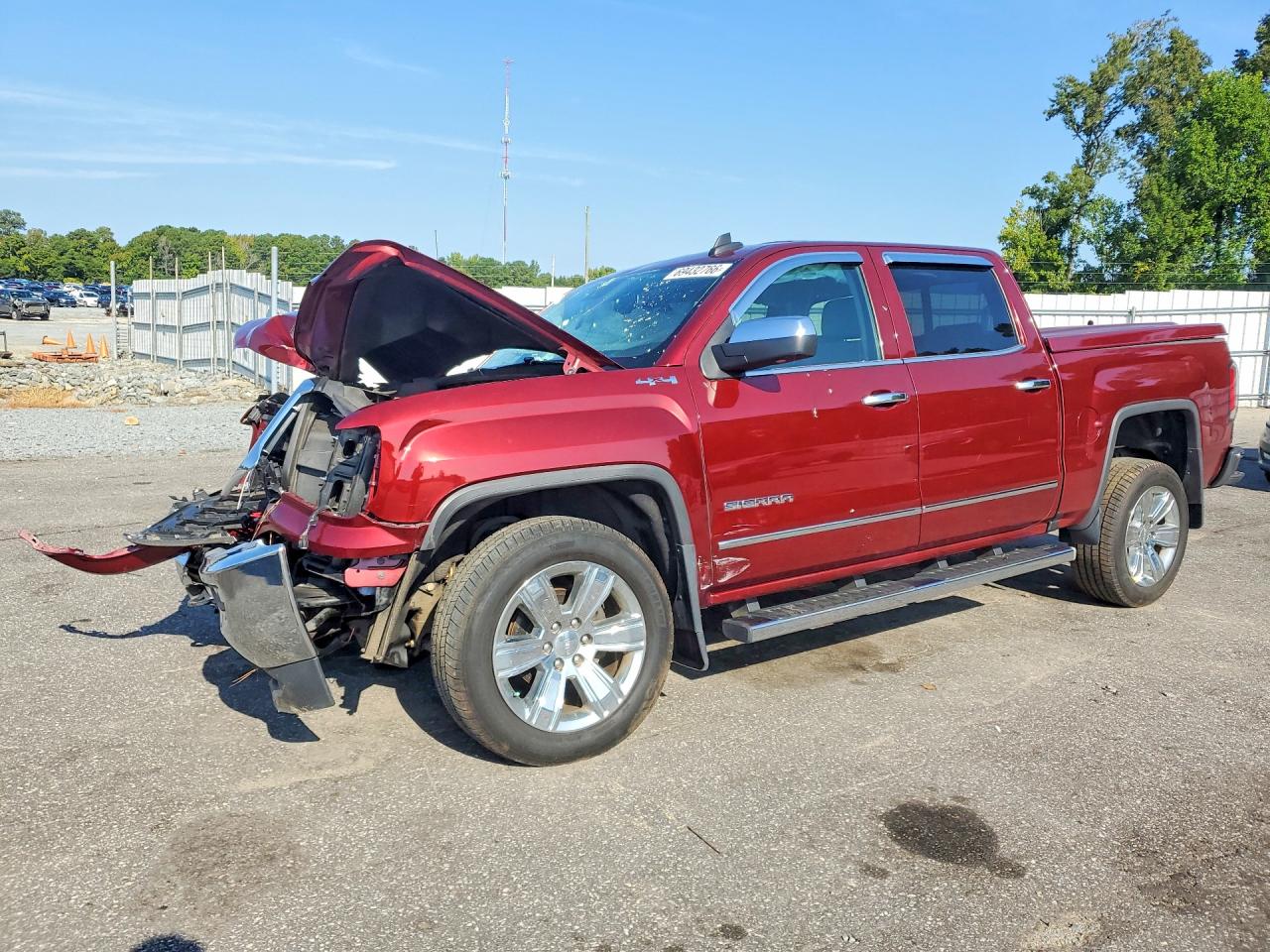 2016 GMC SIERRA K1500 SLT | 3GTU2NEC8GG274788 | UPCARS