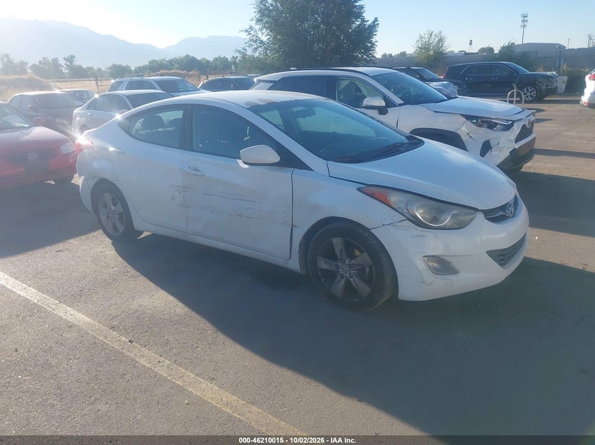 2013 HYUNDAI ELANTRA GLS | 5NPDH4AE2DH450396 | UPCARS