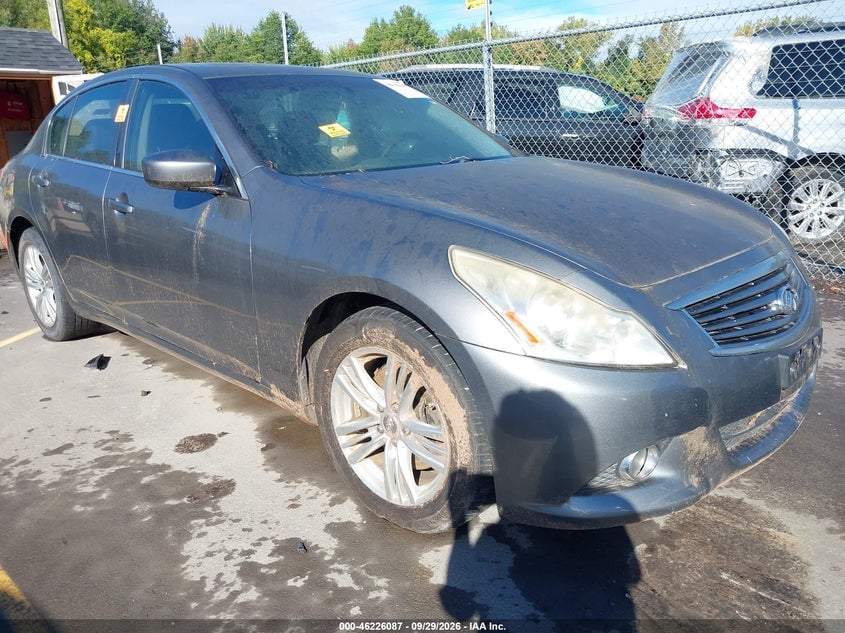 2013 INFINITI G37X | JN1CV6AR5DM357335 | UPCARS
