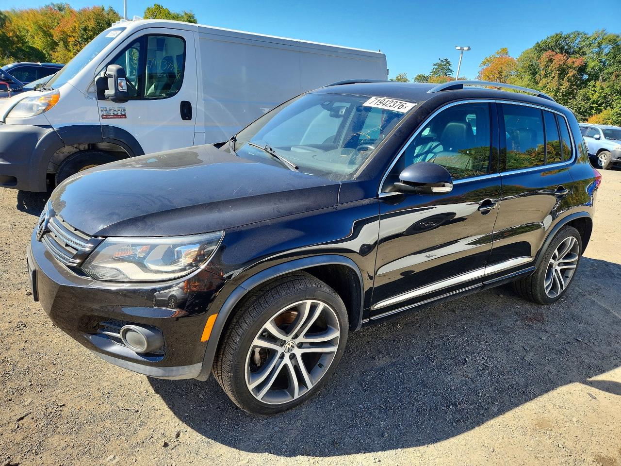 2014 VOLKSWAGEN TIGUAN S | WVGBV3AX9EW070328 | UPCARS