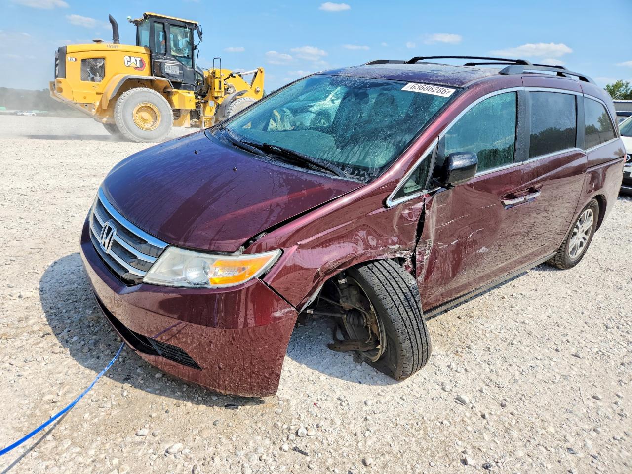 2013 HONDA ODYSSEY EXL | 5FNRL5H62DB079523 | UPCARS