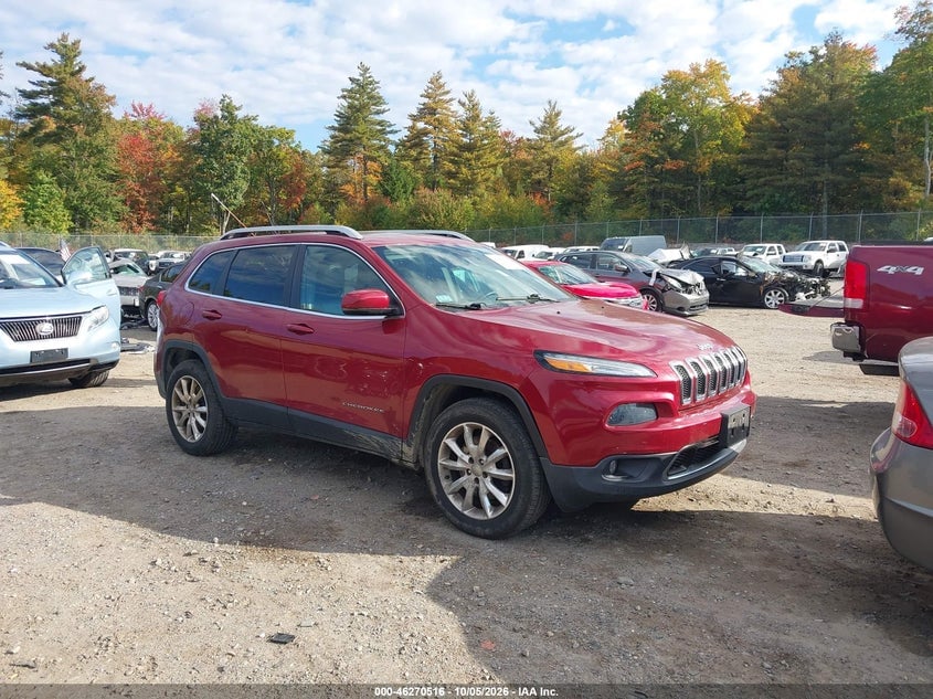 2014 JEEP CHEROKEE LIMITED | 1C4PJMDS2EW180312 | UPCARS
