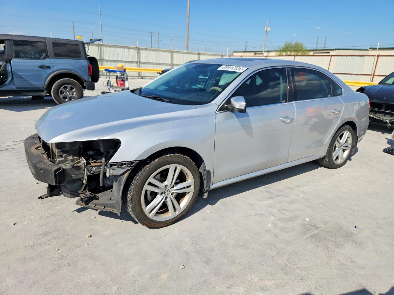 2014 VOLKSWAGEN PASSAT | 1VWBS7A38EC091204 | UPCARS