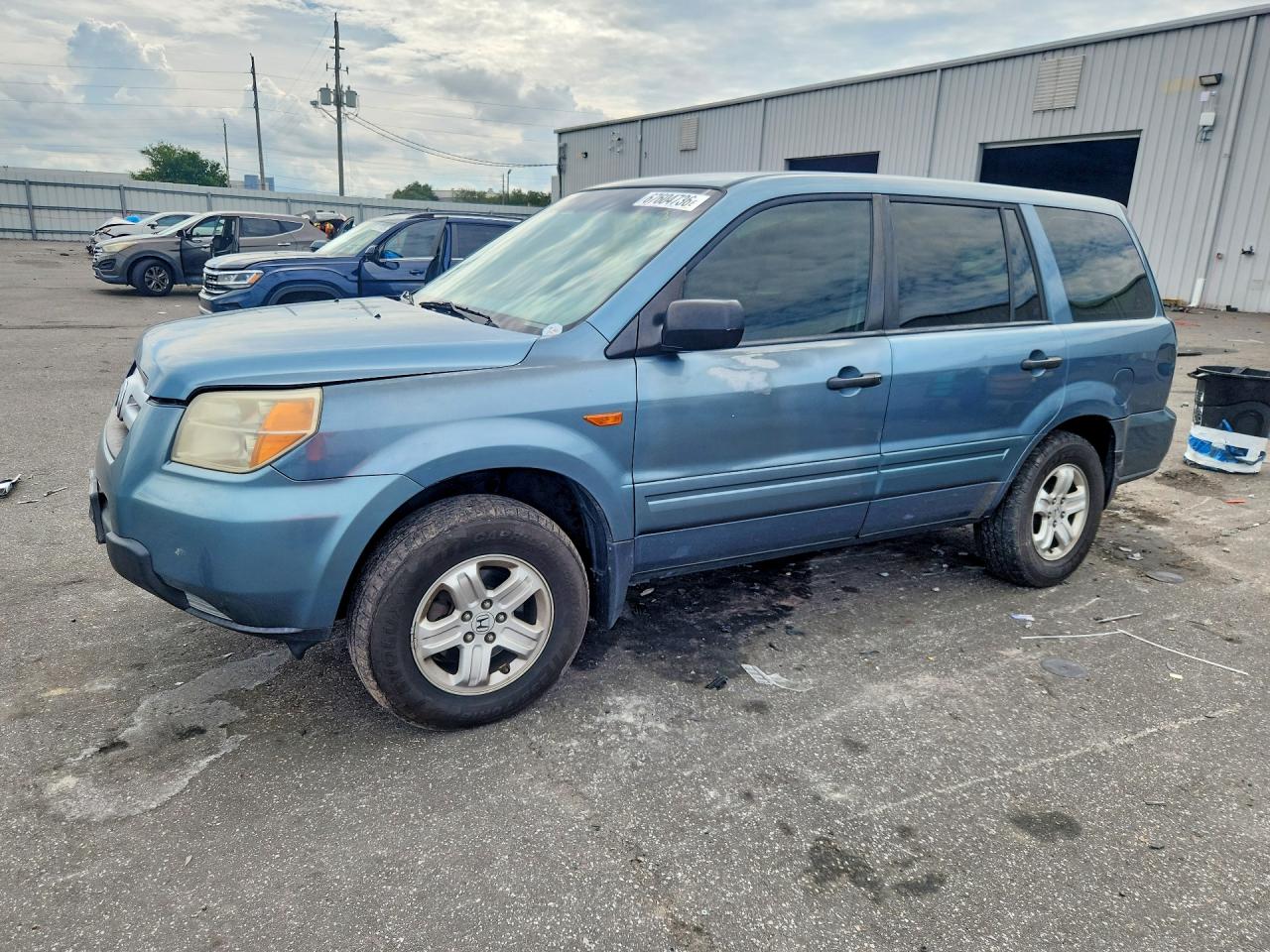 2007 HONDA PILOT LX | 5FNYF28197B006580 | UPCARS