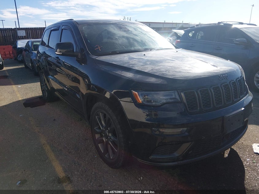 2018 JEEP GRAND CHEROKEE HIGH ALTITUDE 4X4 | 1C4RJFCT4JC189927 | UPCARS
