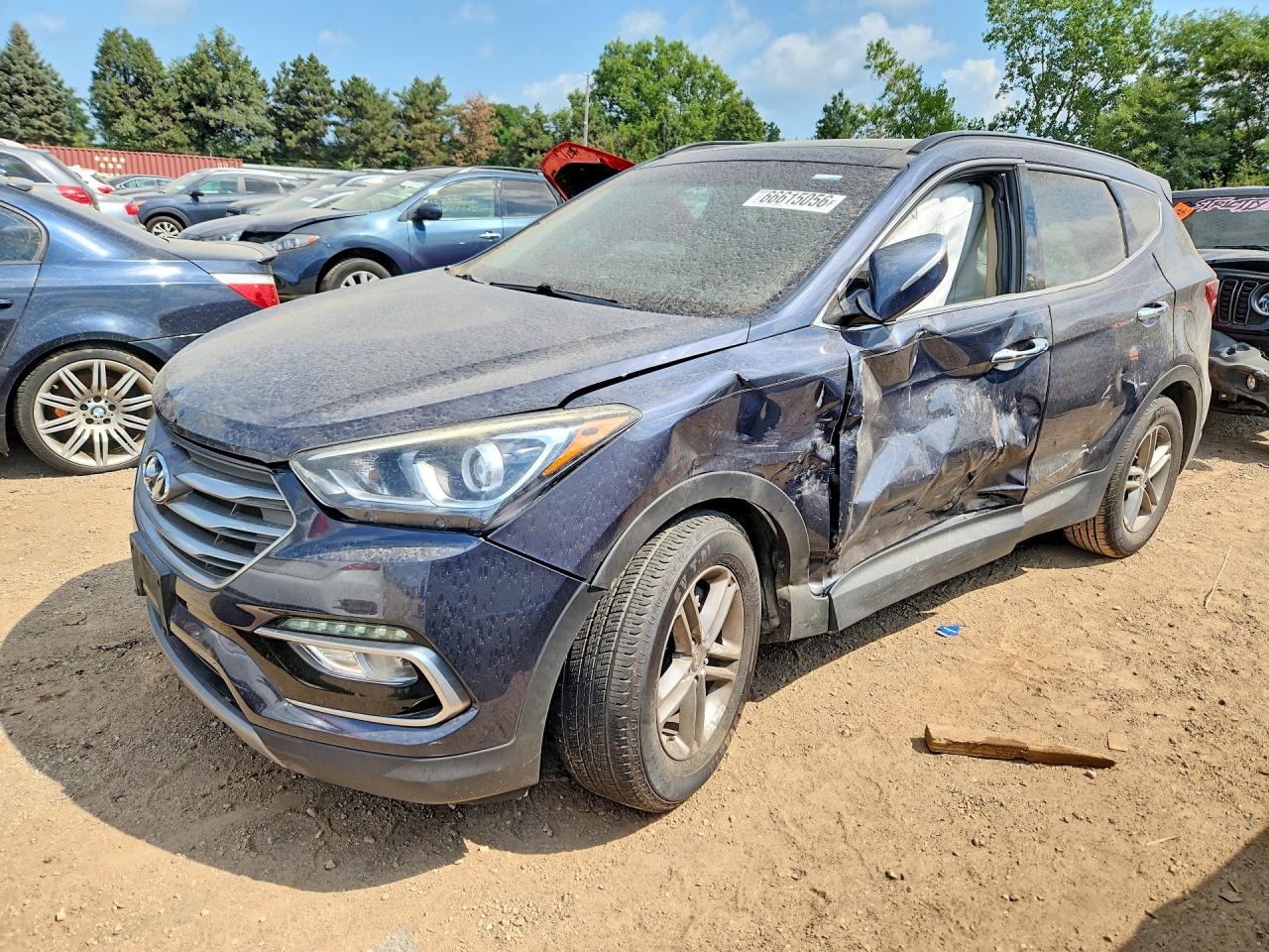 2017 HYUNDAI SANTA FE 2.4L | 5XYZU3LB9HG381055 | UPCARS