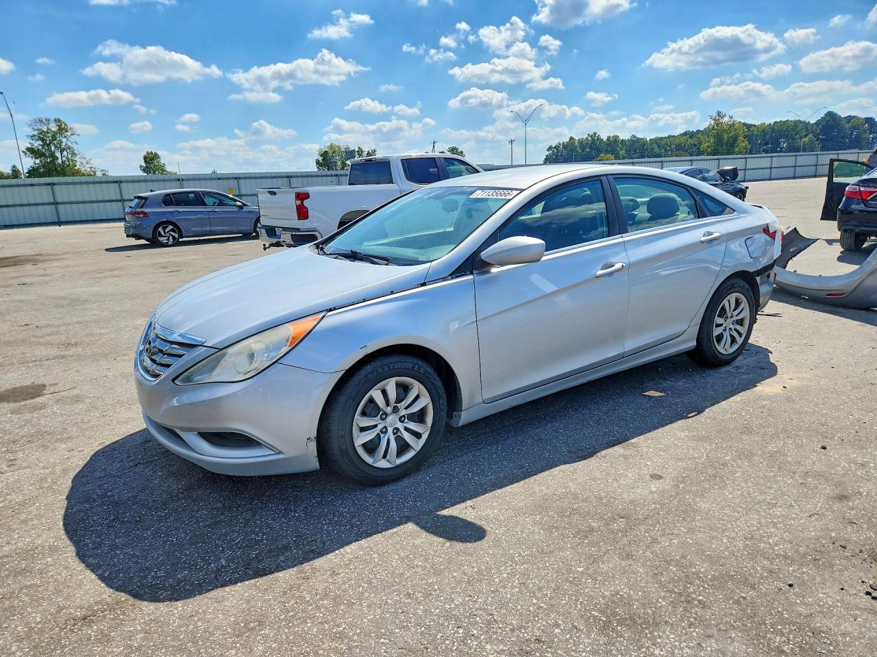 2012 HYUNDAI SONATA GLS | 5NPEB4ACXCH379029 | UPCARS