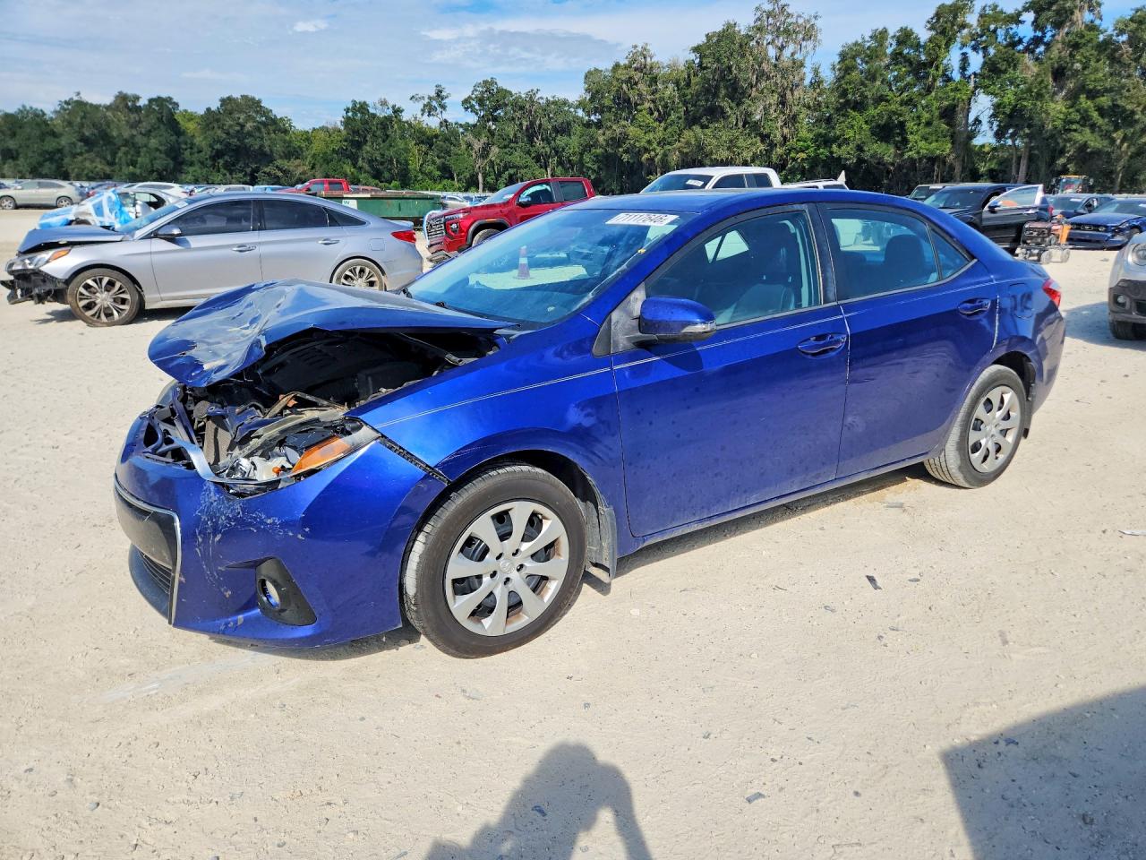 2014 TOYOTA COROLLA S PLUS | 5YFBURHE8EP123429 | UPCARS
