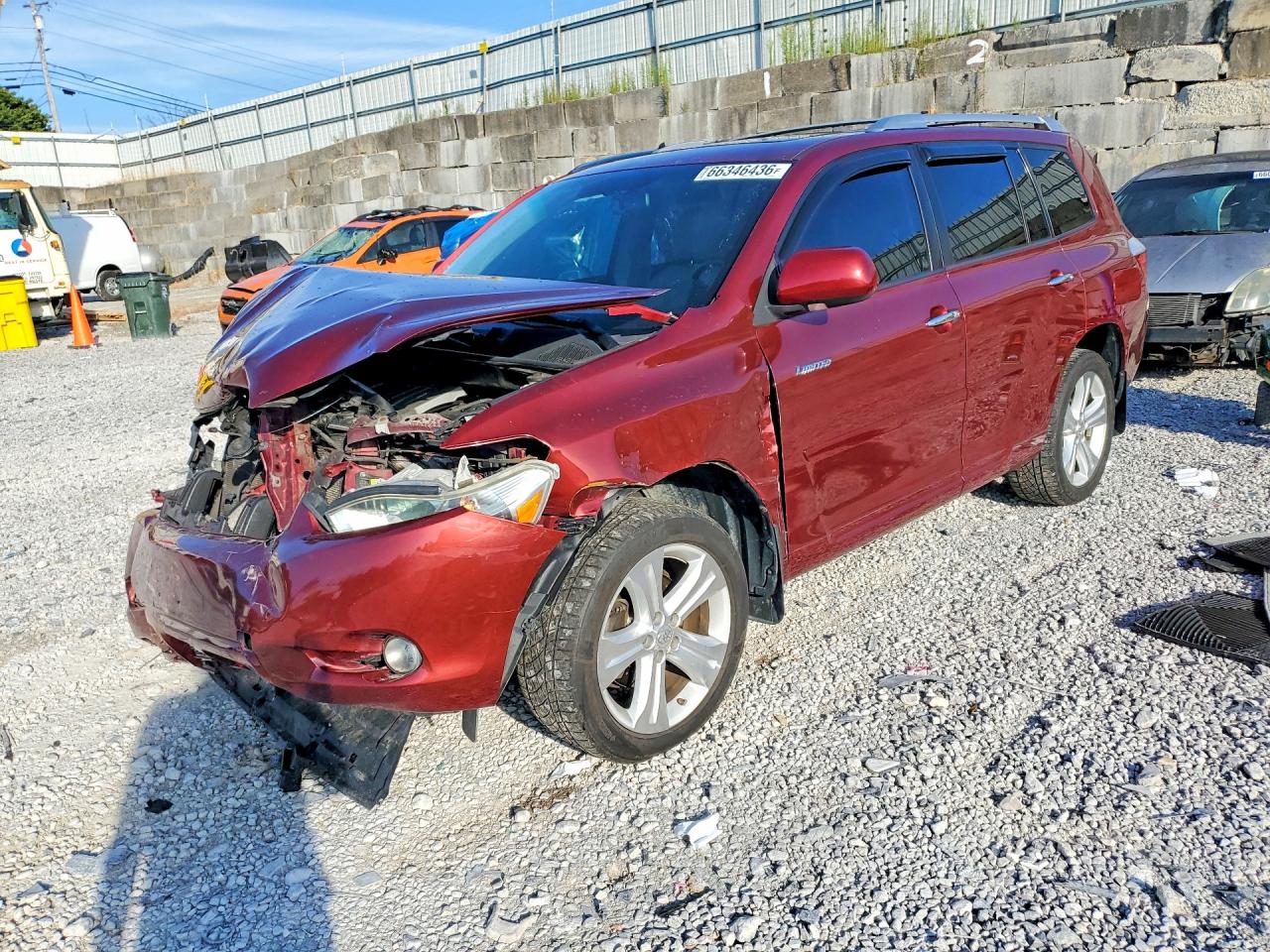 2010 TOYOTA HIGHLANDER LIMITED | 5TDDK3EHXAS009024 | UPCARS