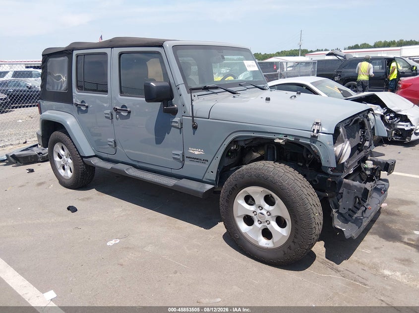 2015 JEEP WRANGLER UNLIMITED SAHARA | 1C4BJWEGXFL525766 | UPCARS