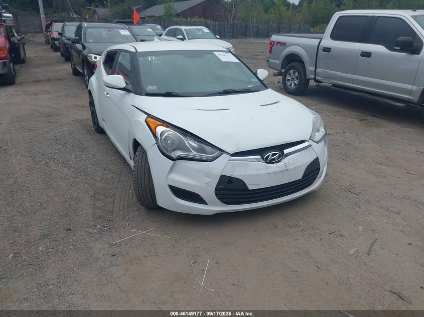 2012 HYUNDAI VELOSTER BASE W/GRAY | KMHTC6AD7CU036091 | UPCARS