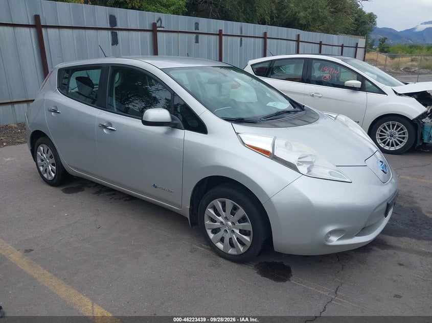 2015 NISSAN LEAF S | 1N4AZ0CP0FC302209 | UPCARS