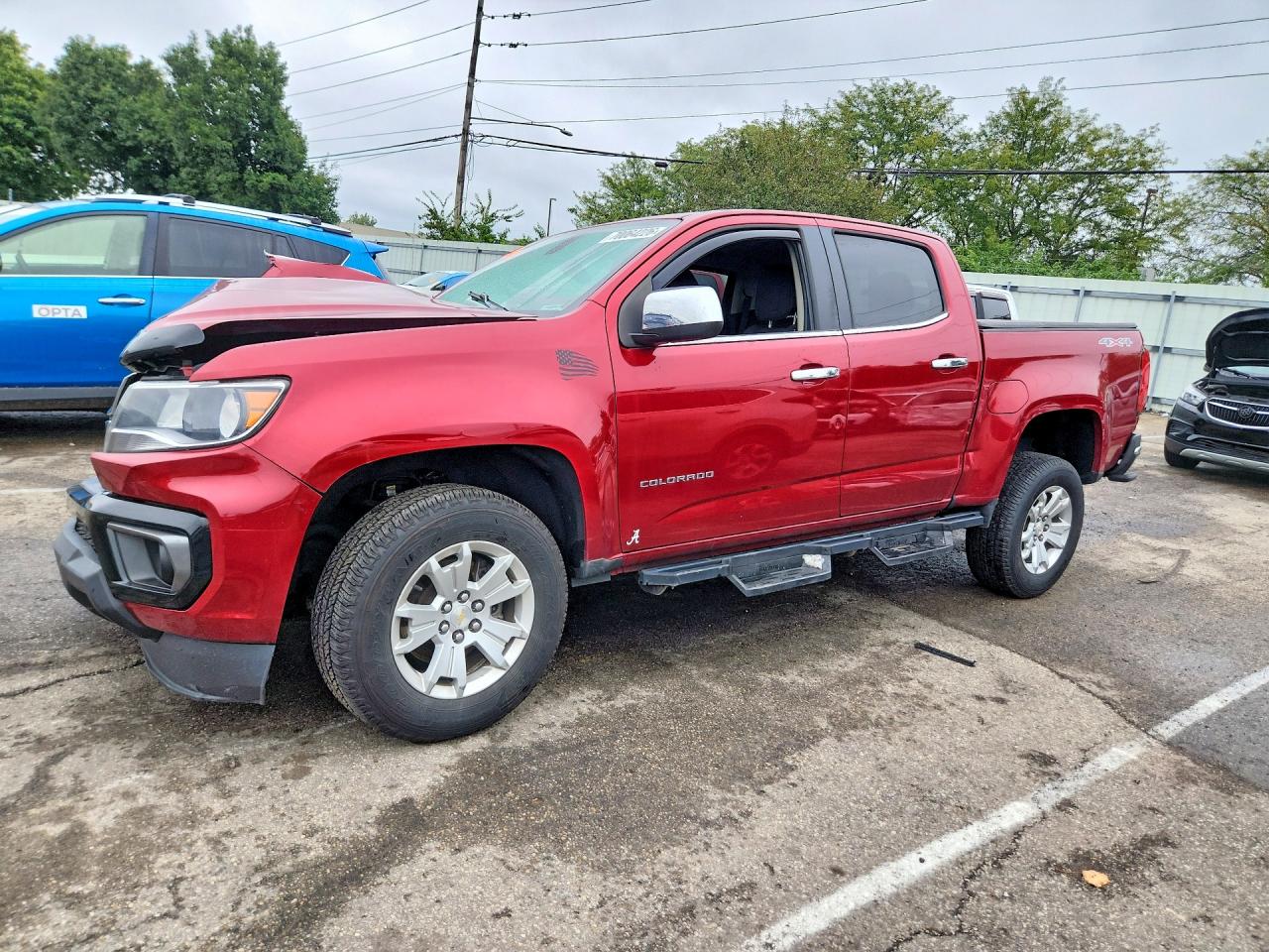 2021 CHEVROLET COLORADO LT | 1GCGTCENXM1157837 | UPCARS