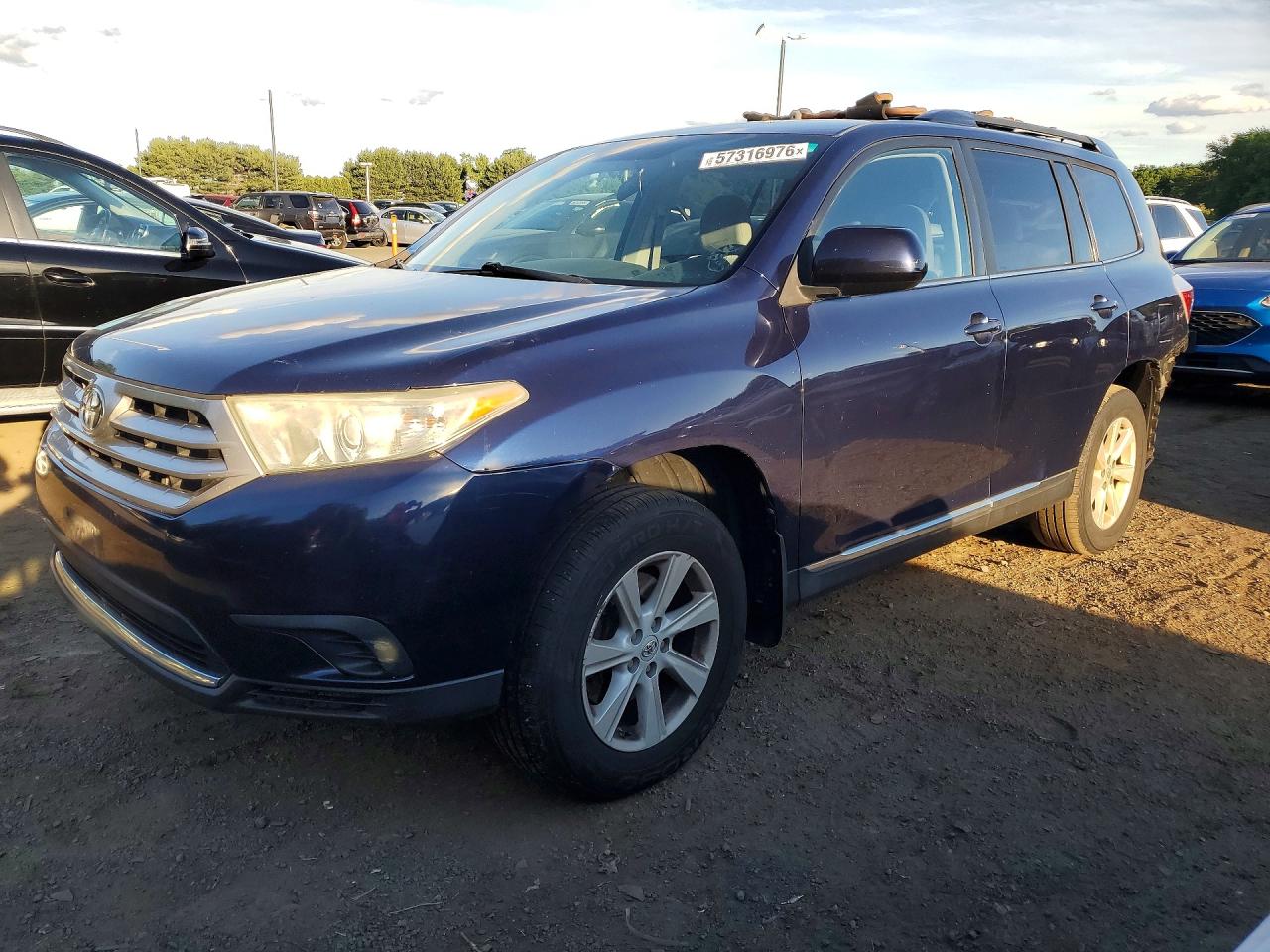 2013 TOYOTA HIGHLANDER BASE | 5TDBK3EHXDS212409 | UPCARS