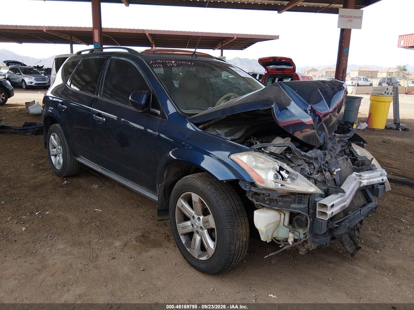 2007 NISSAN MURANO SL | JN8AZ08T47W521114 | UPCARS