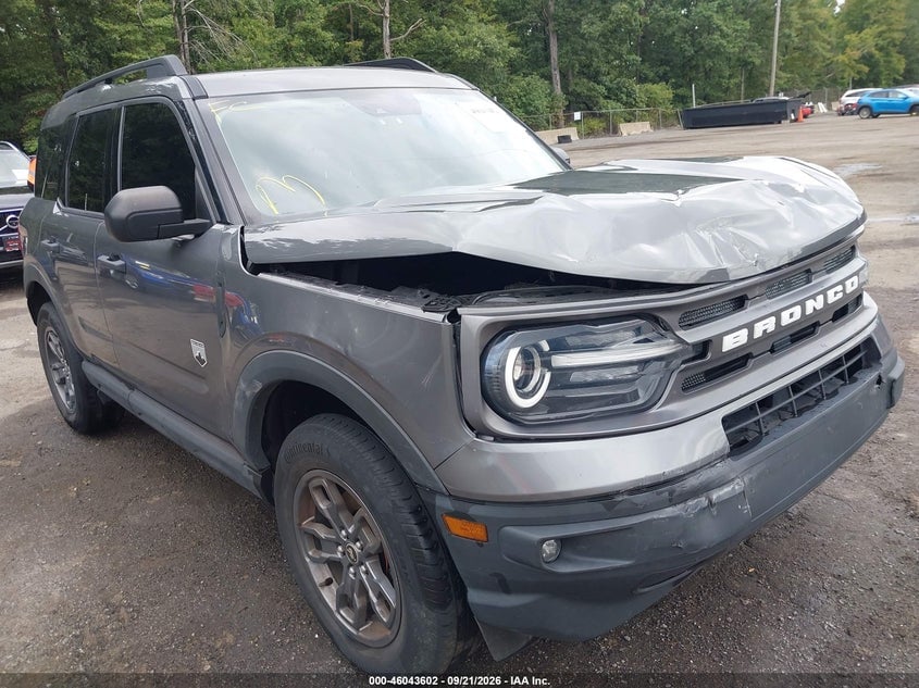 2022 FORD BRONCO SPORT BIG BEND | 3FMCR9B65NRE14340 | UPCARS