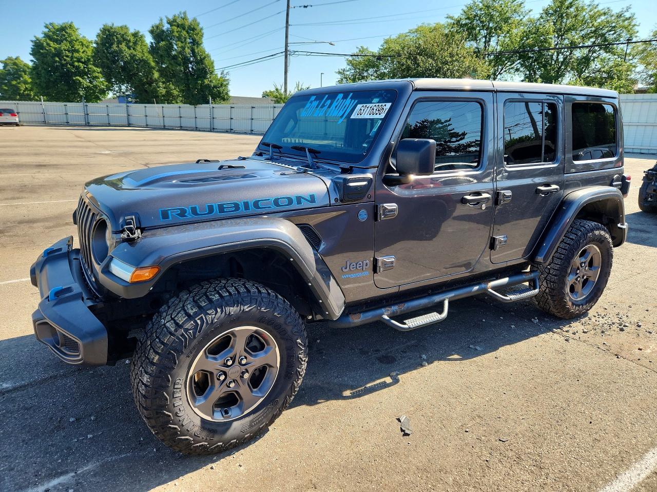 2021 JEEP WRANGLE RUBICON 4XE | 1C4JJXR67MW629839 | UPCARS
