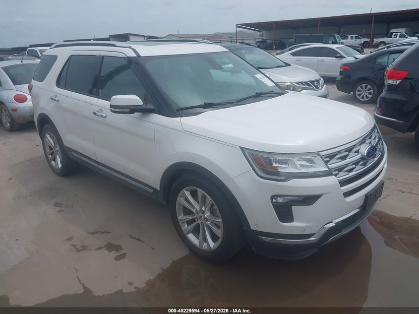 2018 FORD EXPLORER LIMITED | 1FM5K7F88JGB78488 | UPCARS