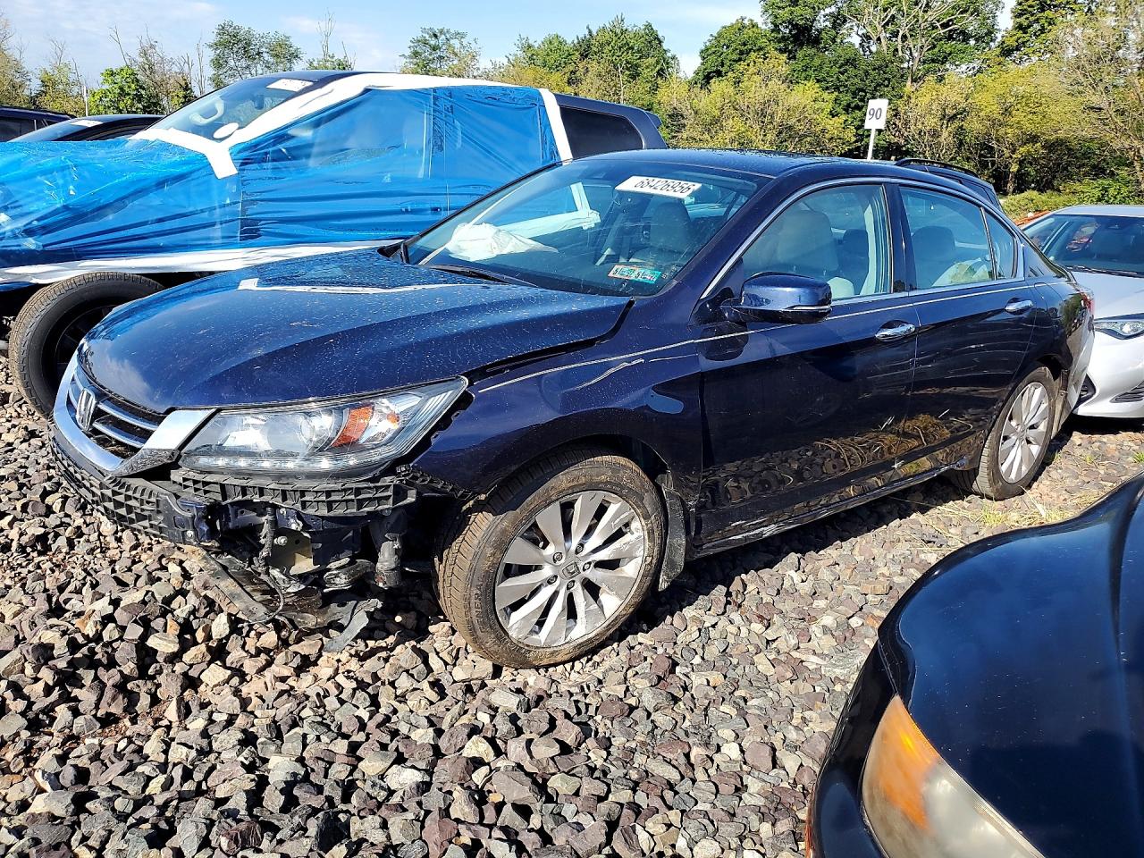 2014 HONDA ACCORD EXL | 1HGCR3F82EA032436 | UPCARS
