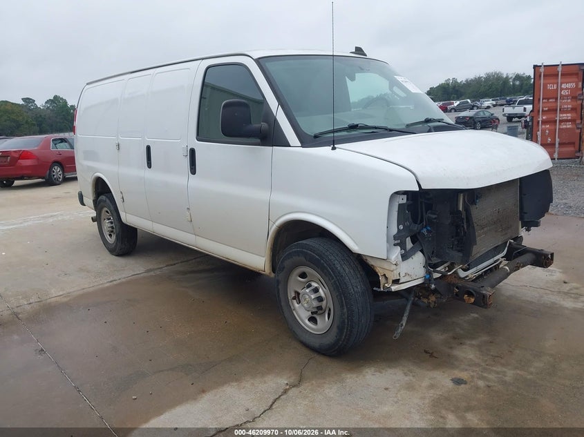 2023 CHEVROLET EXPRESS CARGO RWD 2500 REGULAR WHEELBASE WT | 1GCWGAFP8P1258965 | UPCARS