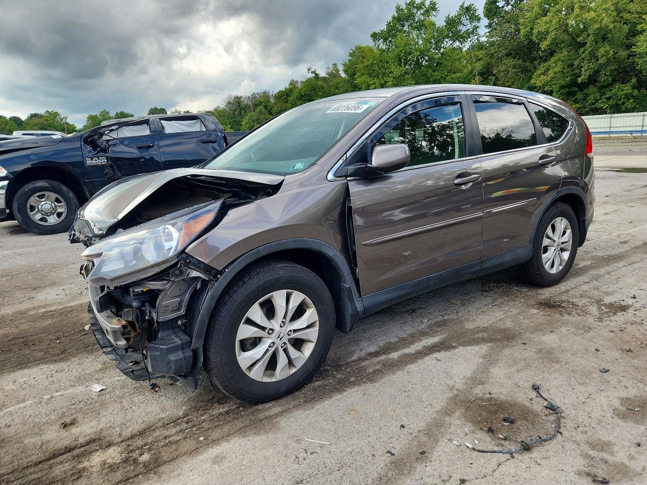 2013 HONDA CRV EX | 5J6RM4H55DL048630 | UPCARS