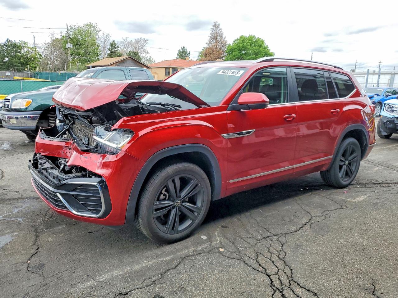 2022 VOLKSWAGEN ATLA SEL R-LINE | 1V2AR2CA1NC523378 | UPCARS