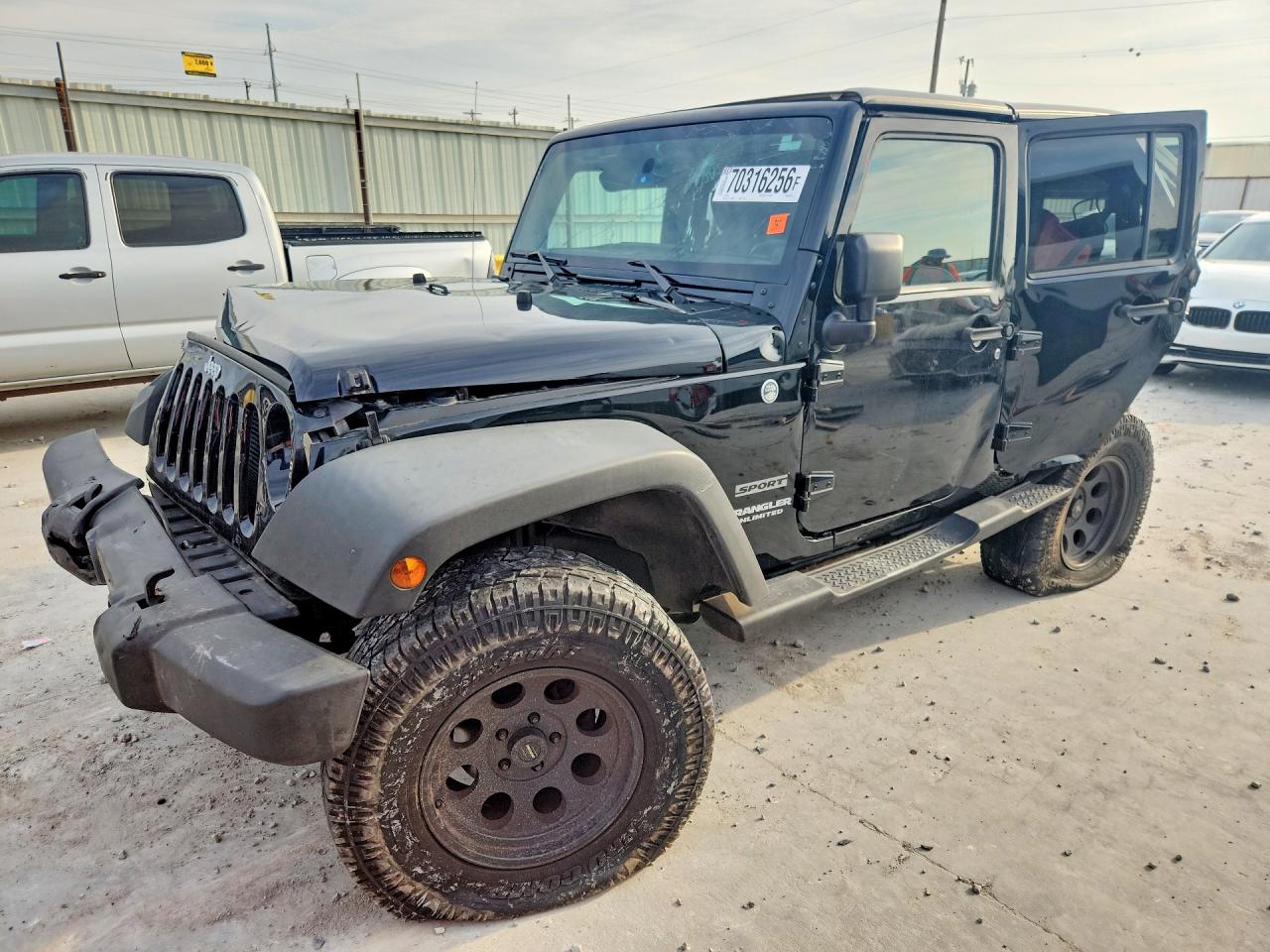 2013 JEEP WRANGLER SPORT | 1C4BJWDG5DL621531 | UPCARS