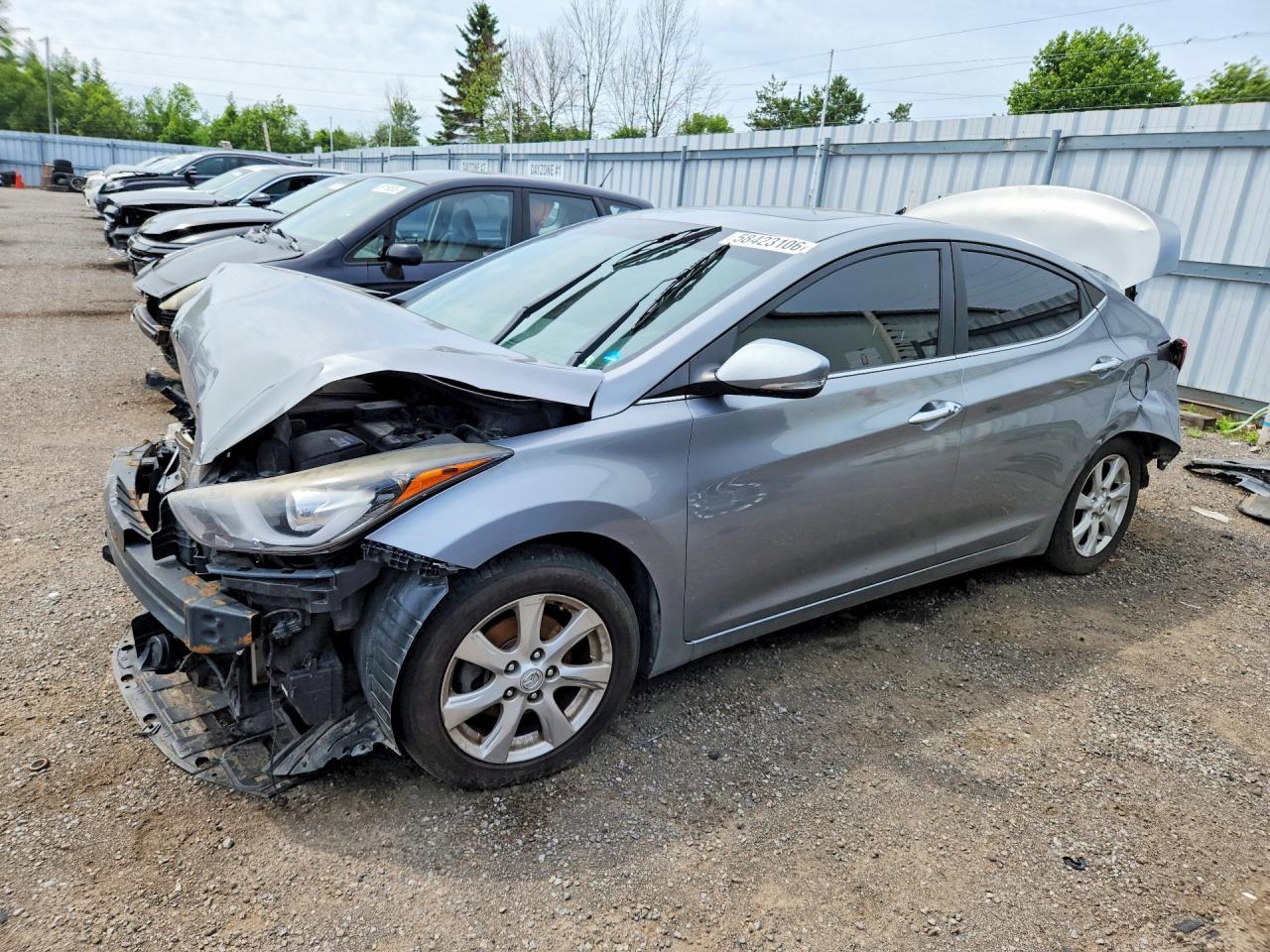 2015 HYUNDAI ELANTRA SPORT | KMHDH4AH6FU327280 | UPCARS