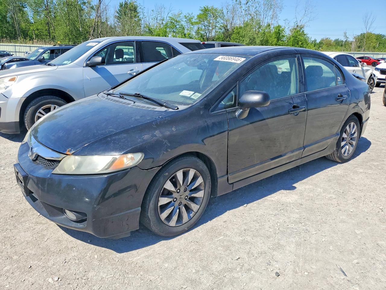 2009 HONDA CIVIC EX | 2HGFA16819H351245 | UPCARS