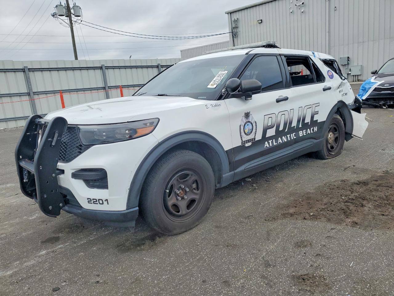 2022 FORD EXPLORER POLICE INTERCEPTOR | 1FM5K8AB7NGA93351 | UPCARS