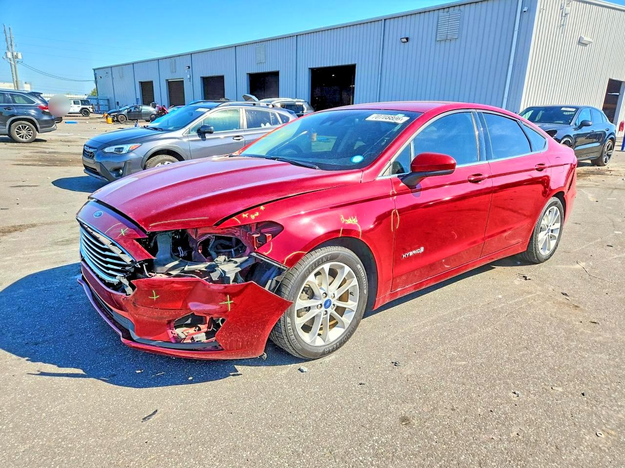 2019 FORD FUSION SE | 3FA6P0LU0KR204973 | UPCARS
