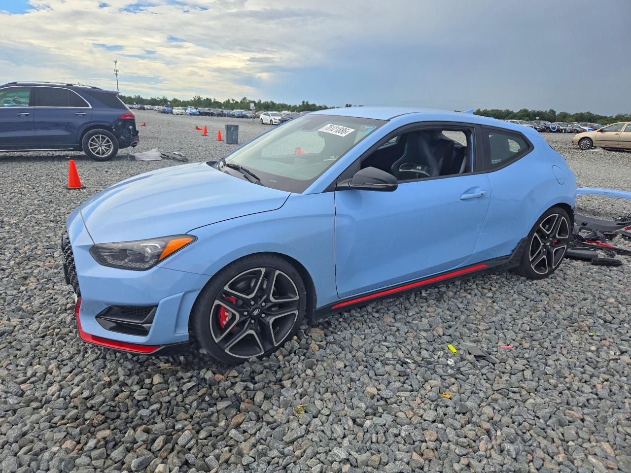 2021 HYUNDAI VELOSTER BASE | KMHT36AH1MU009621 | UPCARS