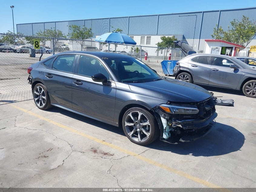 2026 HONDA CIVIC HYBRID SPORT/SPORT TOURING | 2HGFE4F80TH318170 | UPCARS