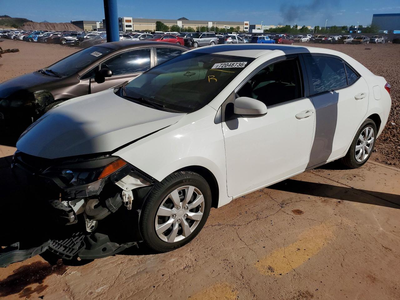 2015 TOYOTA COROLLA LE | 5YFBURHE4FP346889 | UPCARS