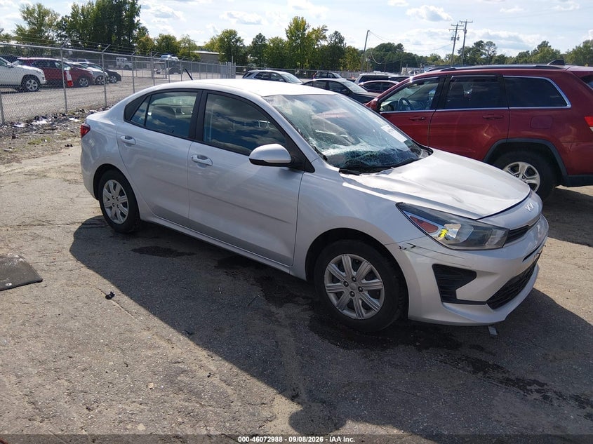 2022 KIA RIO LX | 3KPA24AD8NE447424 | UPCARS