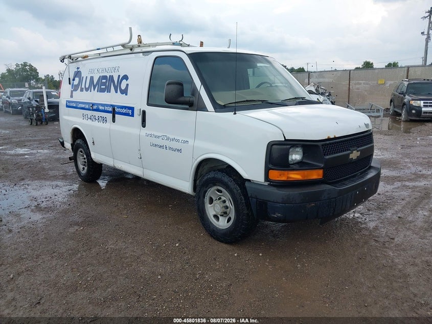 2012 CHEVROLET EXPRESS 2500 WORK VAN | 1GCWGFCA3C1174608 | UPCARS