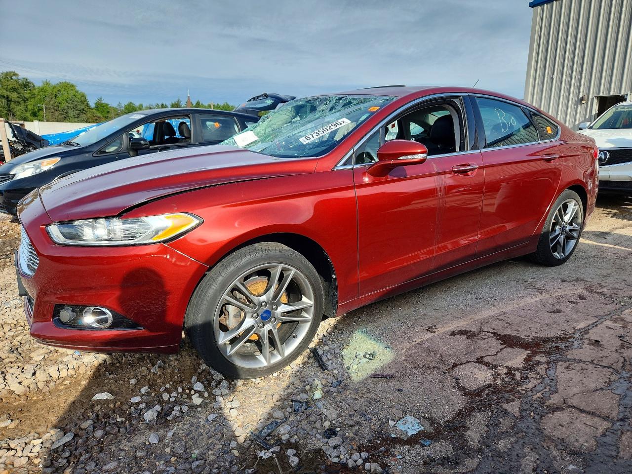 2014 FORD FUSION TITANIUM | 3FA6P0K95ER126935 | UPCARS
