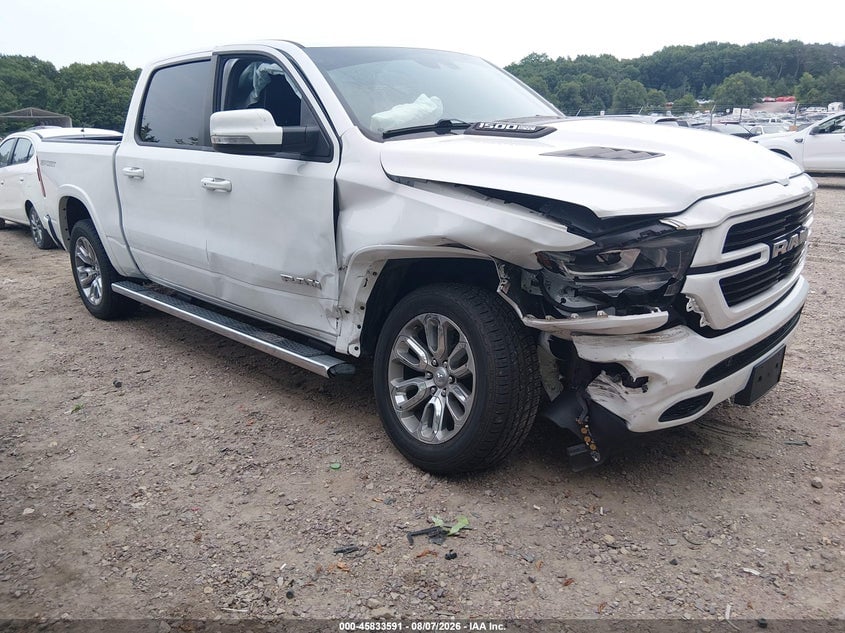 2021 RAM 1500 LARAMIE  4X4 5'7 BOX | 1C6SRFJT9MN637933 | UPCARS