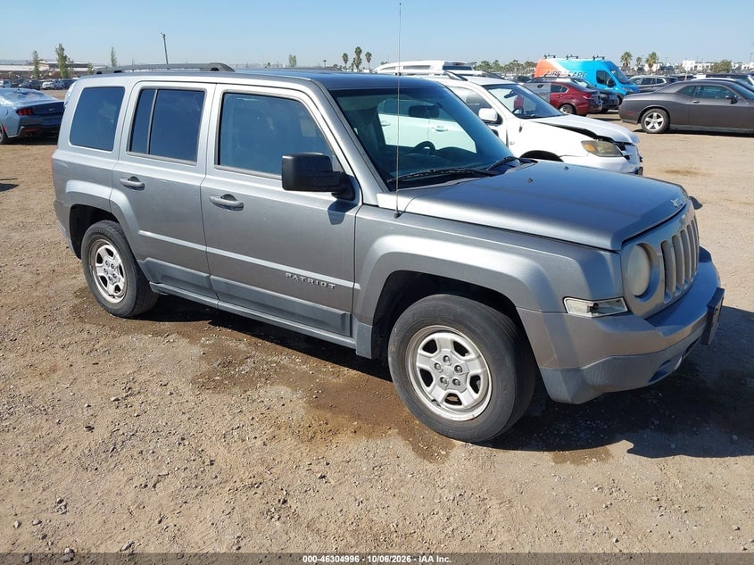 2013 JEEP PATRIOT SPORT | 1C4NJPBA1DD109261 | UPCARS