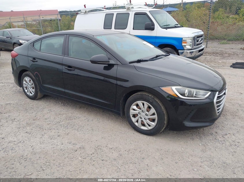 2017 HYUNDAI ELANTRA SE | KMHD74LF3HU180160 | UPCARS