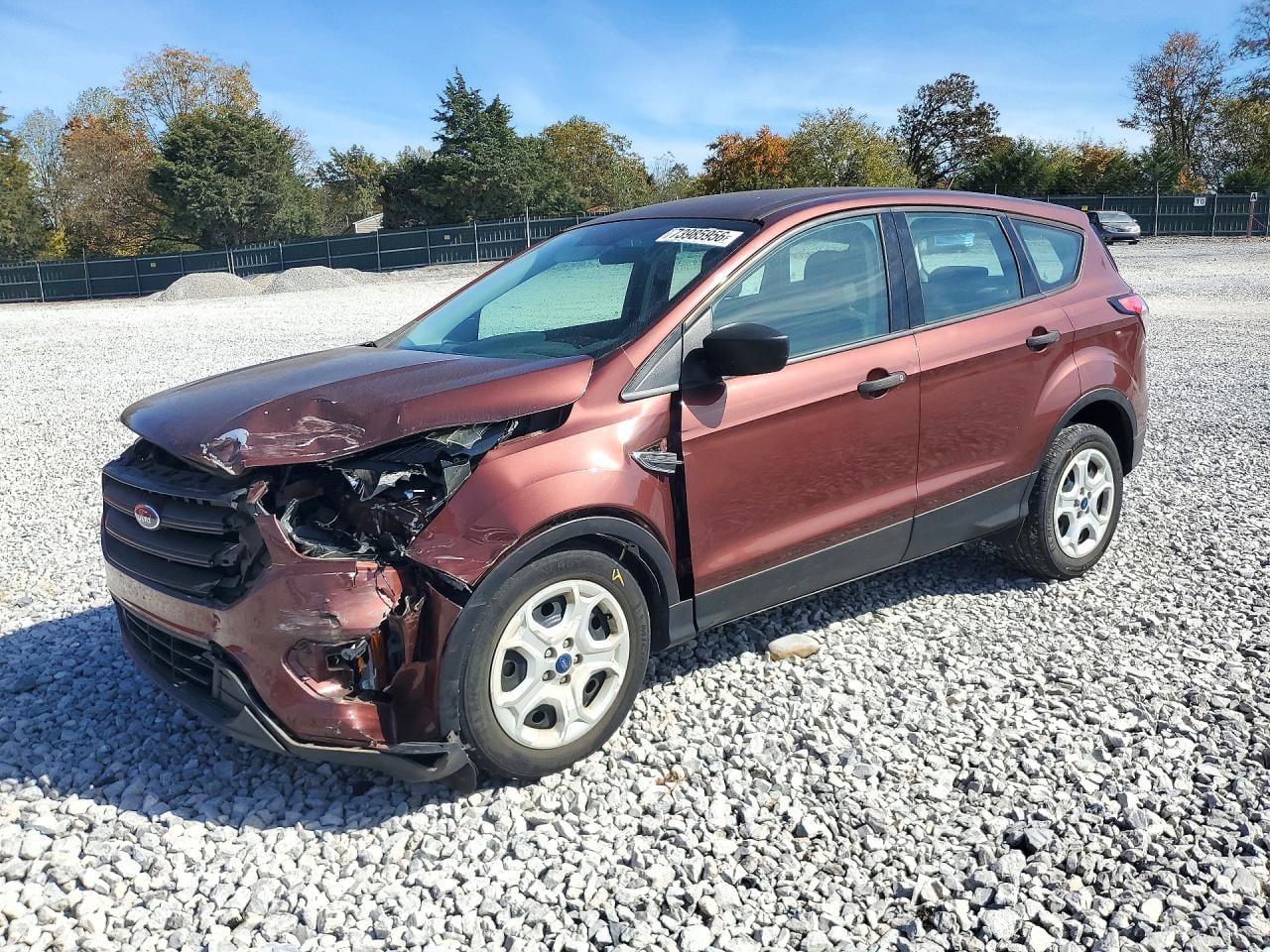 2018 FORD ESCAPE S | 1FMCU0F72JUA95978 | UPCARS