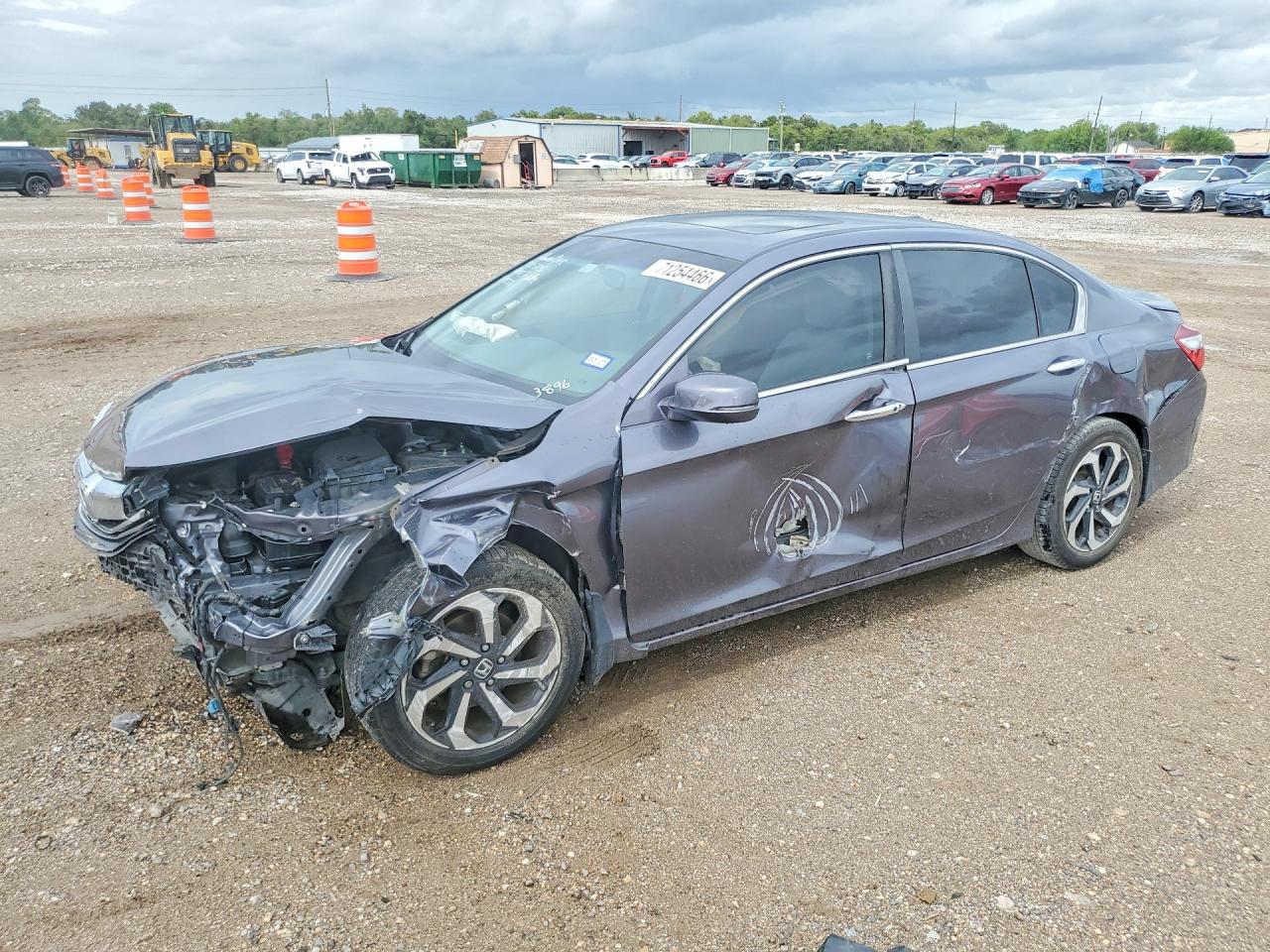 2016 HONDA ACCORD EX | 1HGCR2F73GA123896 | UPCARS