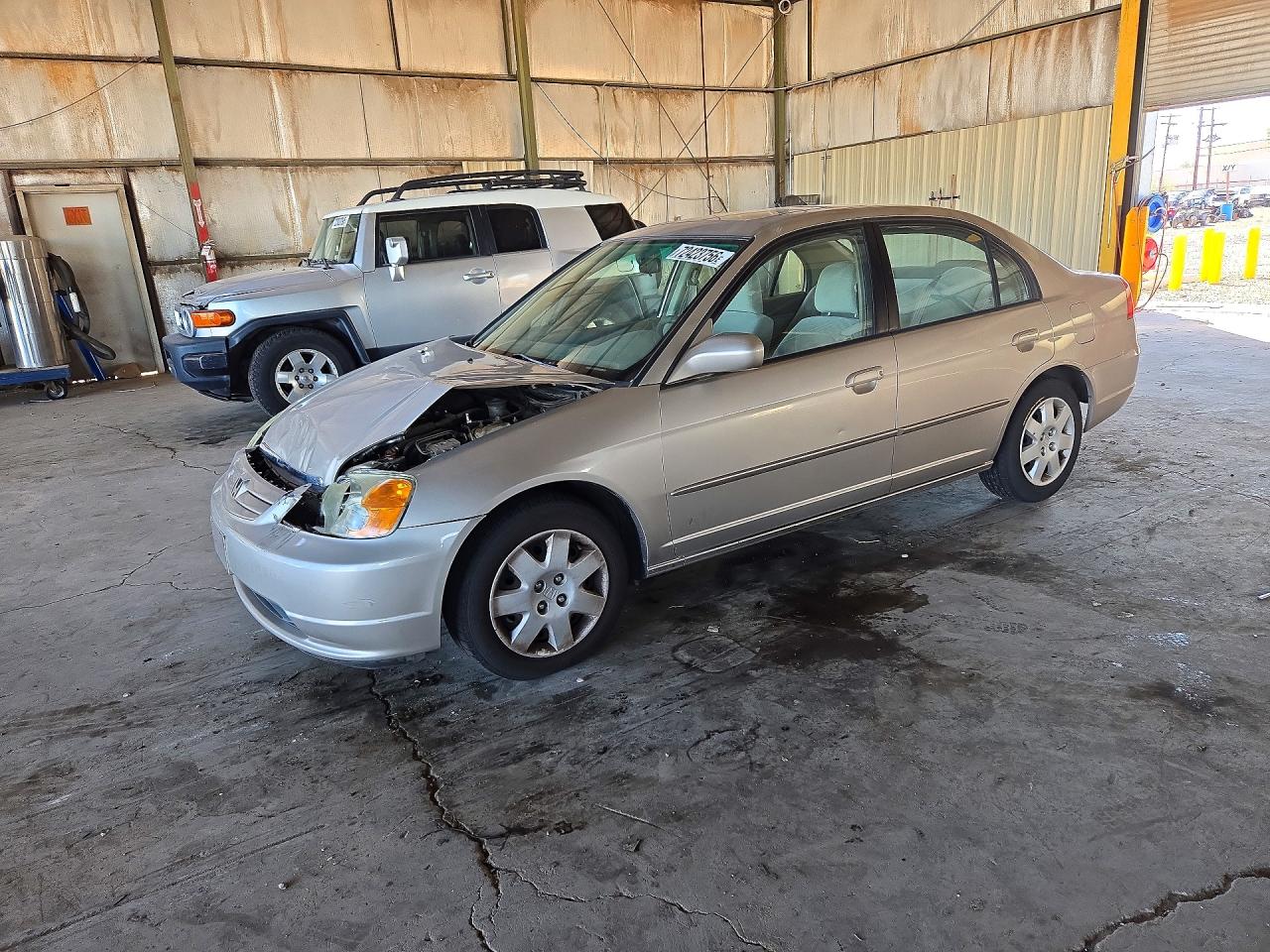 2001 HONDA CIVIC EX | 2HGES26781H541392 | UPCARS