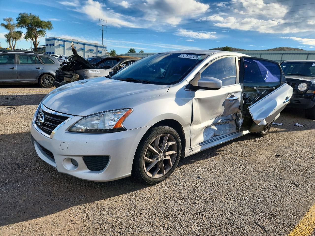 2013 NISSAN SENTRA S | 3N1AB7AP3DL663903 | UPCARS
