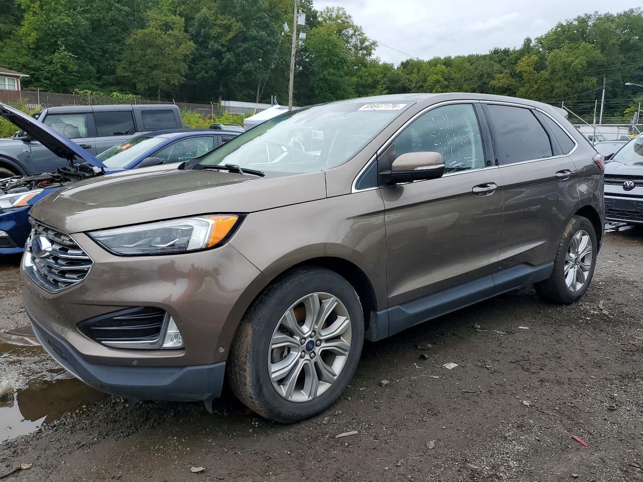 2019 FORD EDGE TITANIUM | 2FMPK4K97KBB35839 | UPCARS